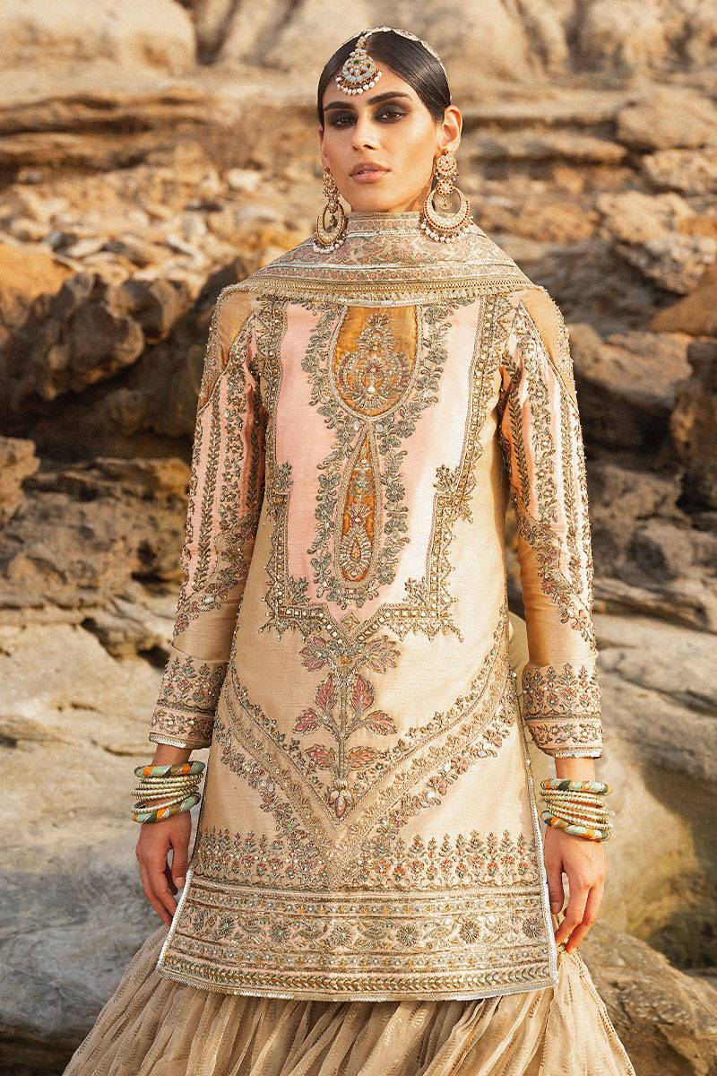 MNR | Gehraiyaan Shaadi Collection | Shehrbano - Pakistani Designer Dress - by MNR | Type: Bridal - 100% Original at Saira Sultan