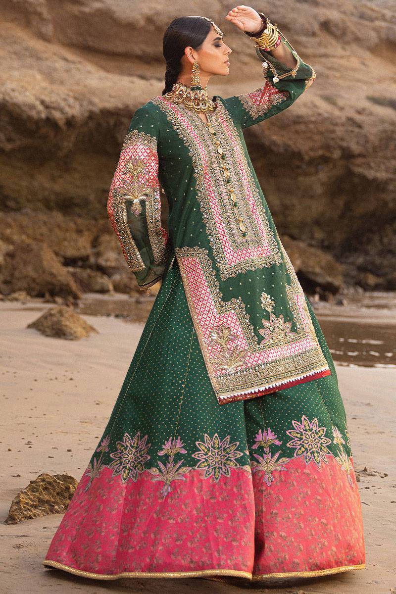 MNR | Gehraiyaan Shaadi Collection | Nerrisa - Pakistani Designer Dress - by MNR | Type: Bridal - 100% Original at Saira Sultan