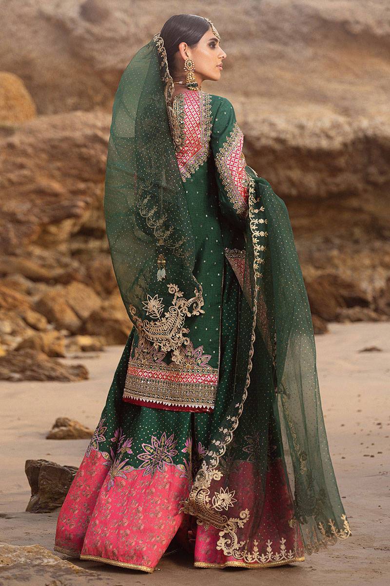 MNR | Gehraiyaan Shaadi Collection | Nerrisa - Pakistani Designer Dress - by MNR | Type: Bridal - 100% Original at Saira Sultan