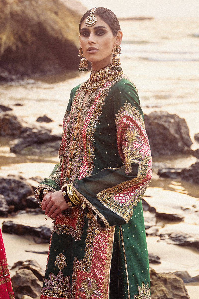MNR | Gehraiyaan Shaadi Collection | Nerrisa - Pakistani Designer Dress - by MNR | Type: Bridal - 100% Original at Saira Sultan
