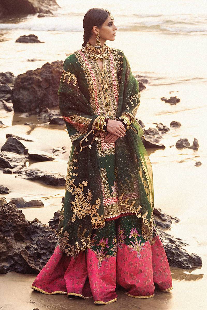 MNR | Gehraiyaan Shaadi Collection | Nerrisa - Pakistani Designer Dress - by MNR | Type: Bridal - 100% Original at Saira Sultan