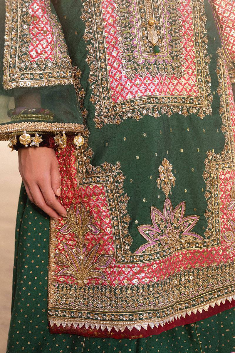 MNR | Gehraiyaan Shaadi Collection | Nerrisa - Pakistani Designer Dress - by MNR | Type: Bridal - 100% Original at Saira Sultan
