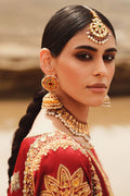 MNR | Gehraiyaan Shaadi Collection | Atlas - Pakistani Designer Dress - by MNR | Type: Bridal - 100% Original at Saira Sultan