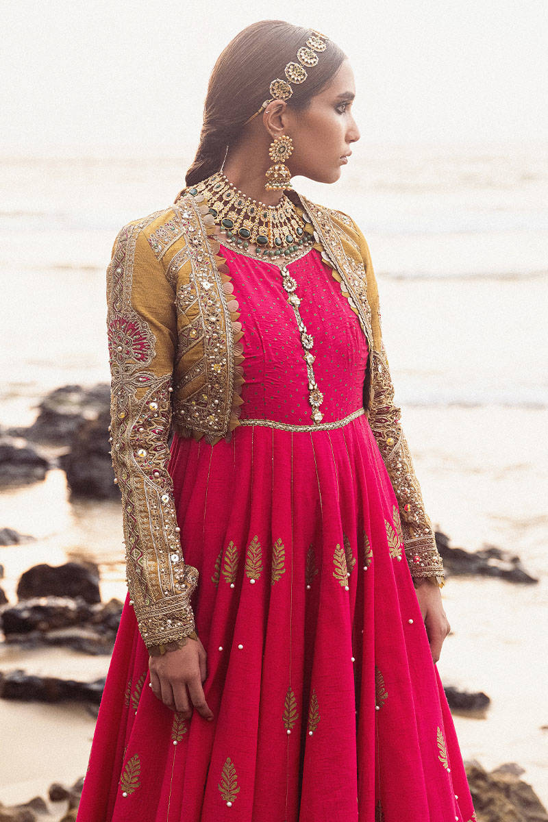 MNR | Gehraiyaan Shaadi Collection | Bareen - Pakistani Designer Dress - by MNR | Type: Bridal - 100% Original at Saira Sultan