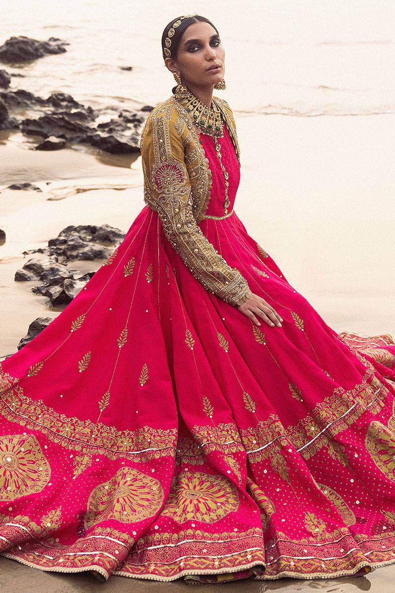 MNR | Gehraiyaan Shaadi Collection | Bareen - Pakistani Designer Dress - by MNR | Type: Bridal - 100% Original at Saira Sultan