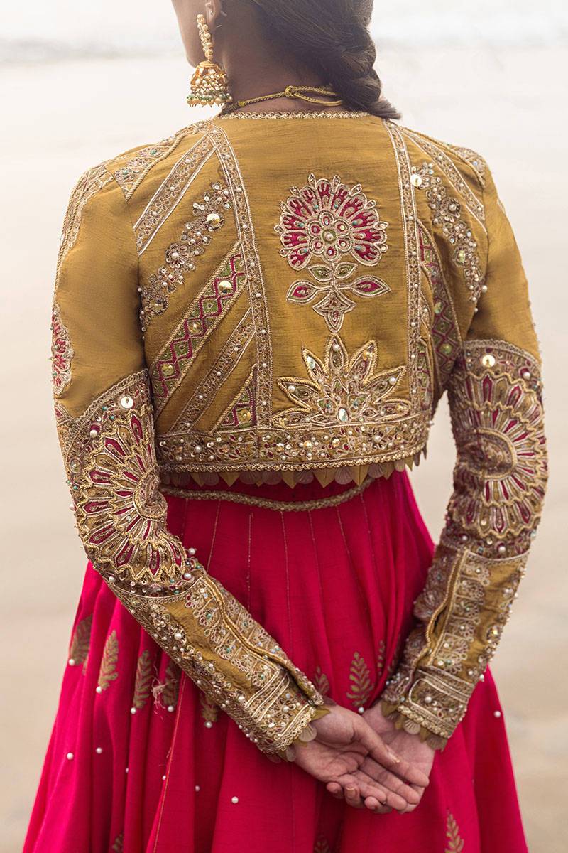 MNR | Gehraiyaan Shaadi Collection | Bareen - Pakistani Designer Dress - by MNR | Type: Bridal - 100% Original at Saira Sultan