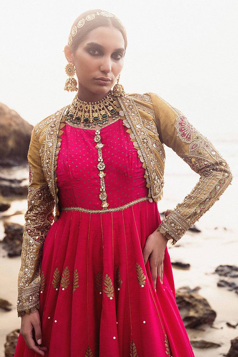 MNR | Gehraiyaan Shaadi Collection | Bareen - Pakistani Designer Dress - by MNR | Type: Bridal - 100% Original at Saira Sultan