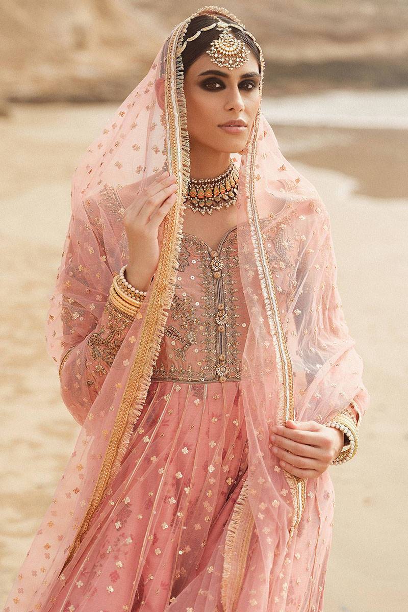 MNR | Gehraiyaan Shaadi Collection | Meera - Pakistani Designer Dress - by MNR | Type: Bridal - 100% Original at Saira Sultan
