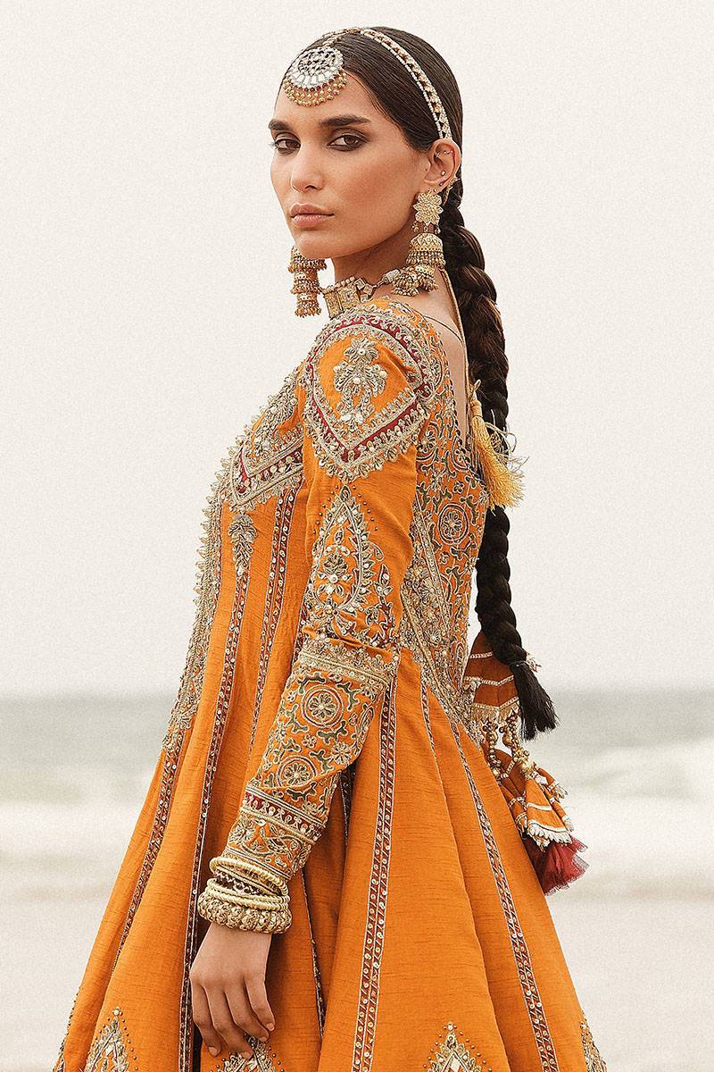 MNR | Gehraiyaan Shaadi Collection | Famiya - Pakistani Designer Dress - by MNR | Type: Bridal - 100% Original at Saira Sultan
