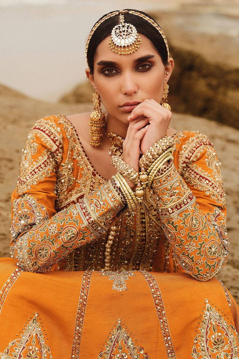 MNR | Gehraiyaan Shaadi Collection | Famiya - Pakistani Designer Dress - by MNR | Type: Bridal - 100% Original at Saira Sultan