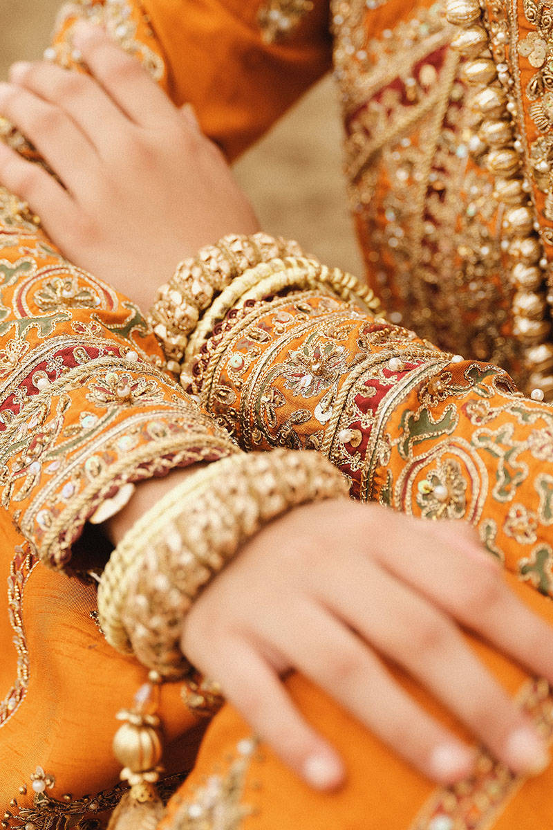 MNR | Gehraiyaan Shaadi Collection | Famiya - Pakistani Designer Dress - by MNR | Type: Bridal - 100% Original at Saira Sultan