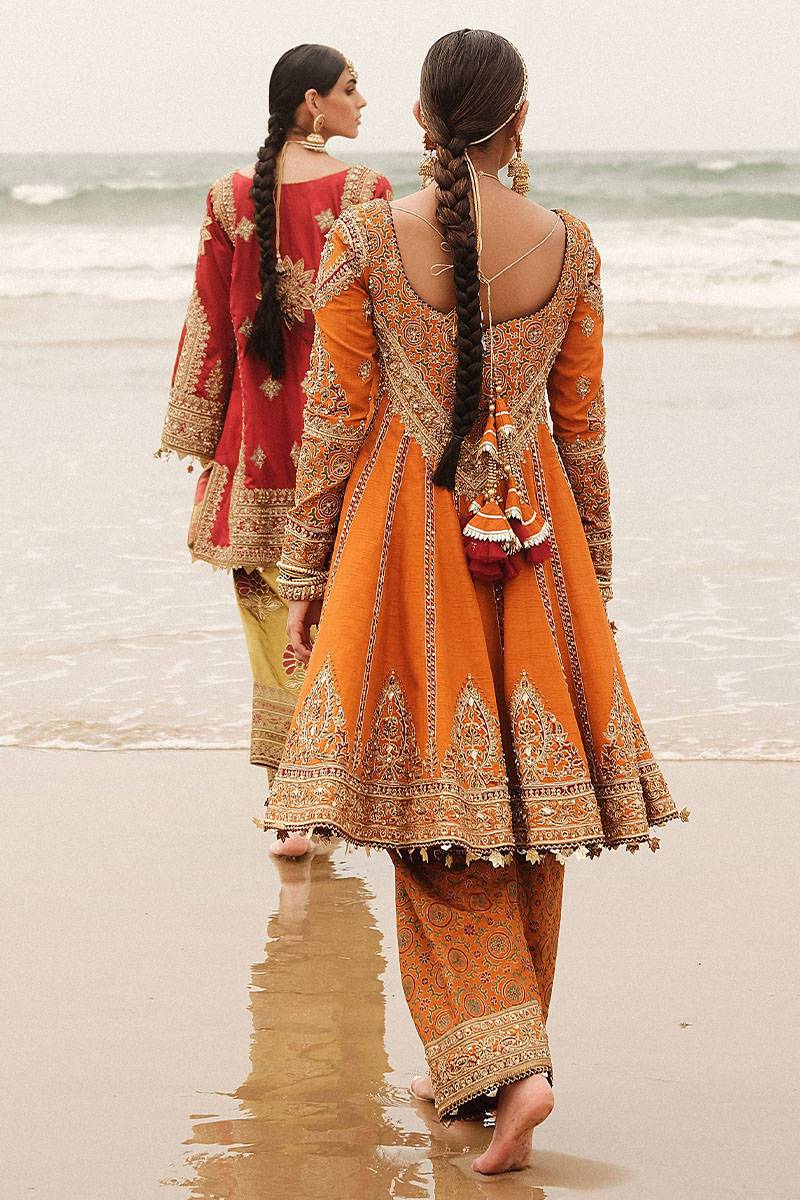 MNR | Gehraiyaan Shaadi Collection | Famiya - Pakistani Designer Dress - by MNR | Type: Bridal - 100% Original at Saira Sultan