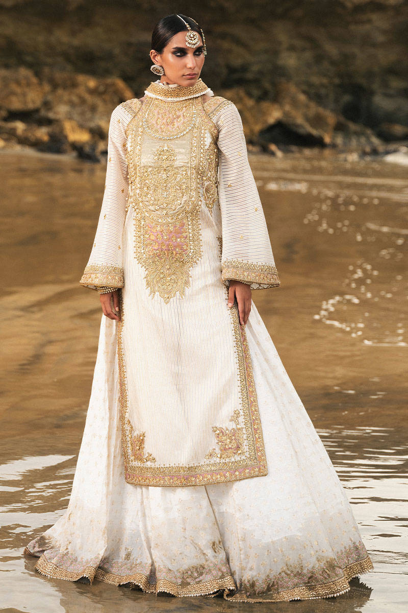 MNR | Gehraiyaan Shaadi Collection | Farida - Pakistani Designer Dress - by MNR | Type: Bridal - 100% Original at Saira Sultan