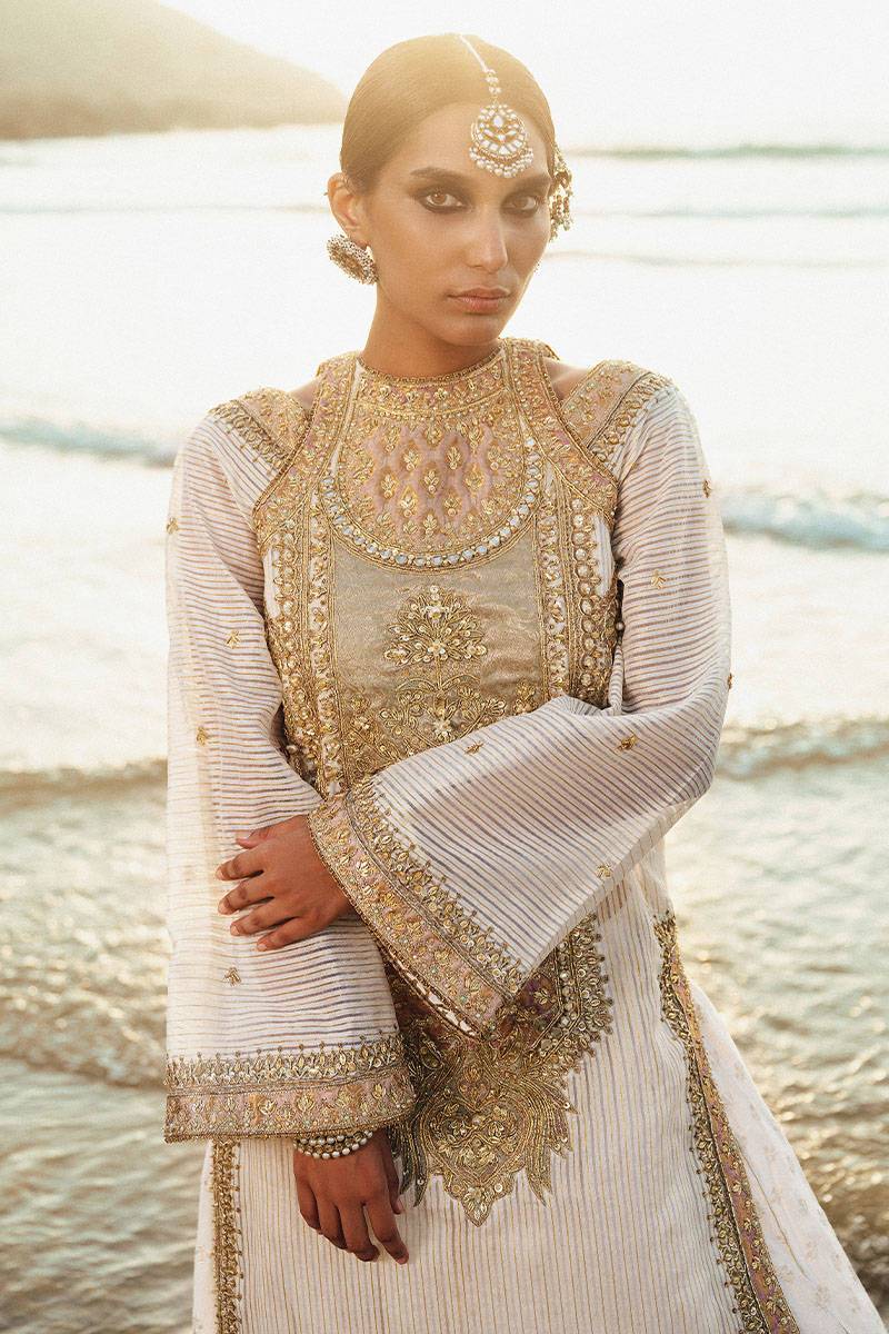 MNR | Gehraiyaan Shaadi Collection | Farida - Pakistani Designer Dress - by MNR | Type: Bridal - 100% Original at Saira Sultan