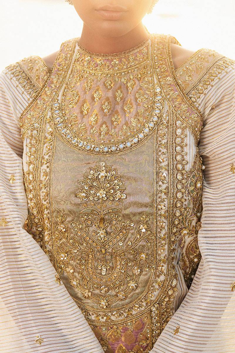 MNR | Gehraiyaan Shaadi Collection | Farida - Pakistani Designer Dress - by MNR | Type: Bridal - 100% Original at Saira Sultan