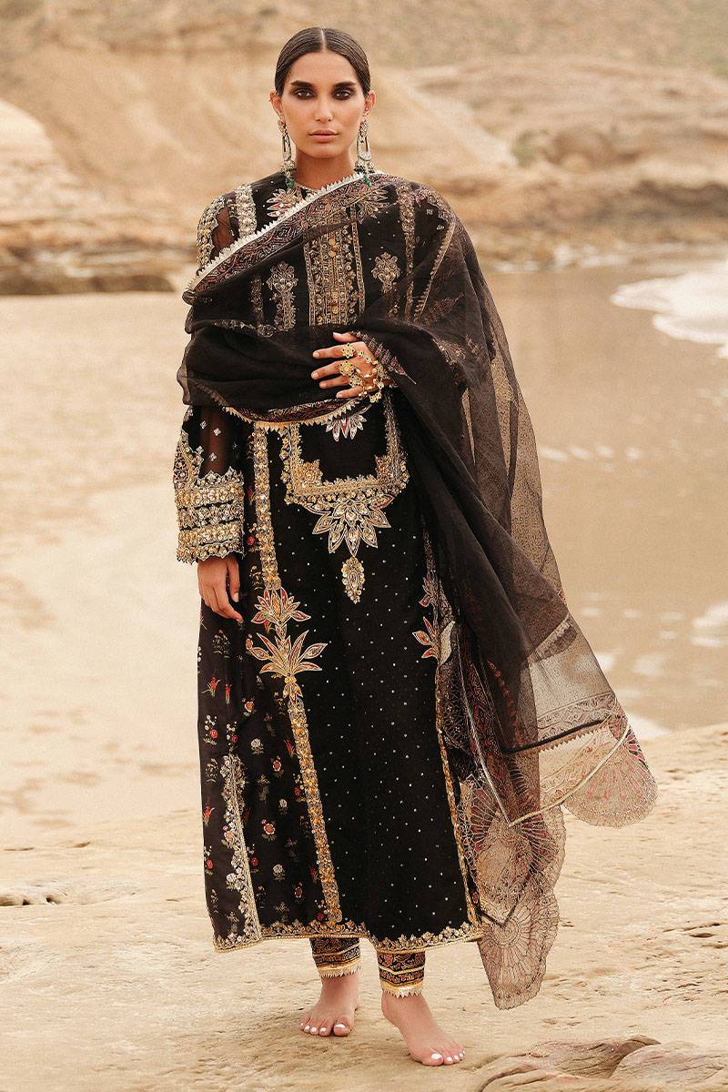 MNR | Gehraiyaan Shaadi Collection | Shamaim - Pakistani Designer Dress - by MNR | Type: Bridal - 100% Original at Saira Sultan