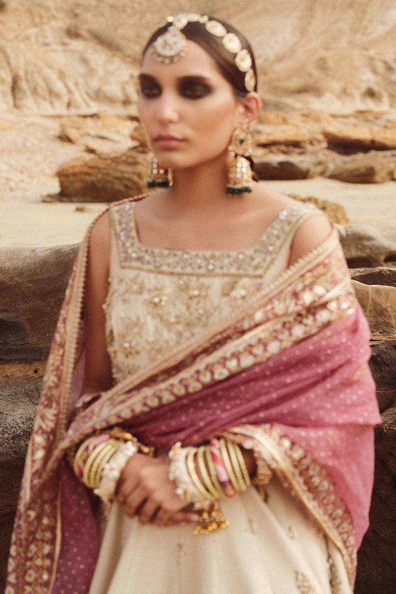 MNR | Gehraiyaan Shaadi Collection | Armala - Pakistani Designer Dress - by MNR | Type: Bridal - 100% Original at Saira Sultan