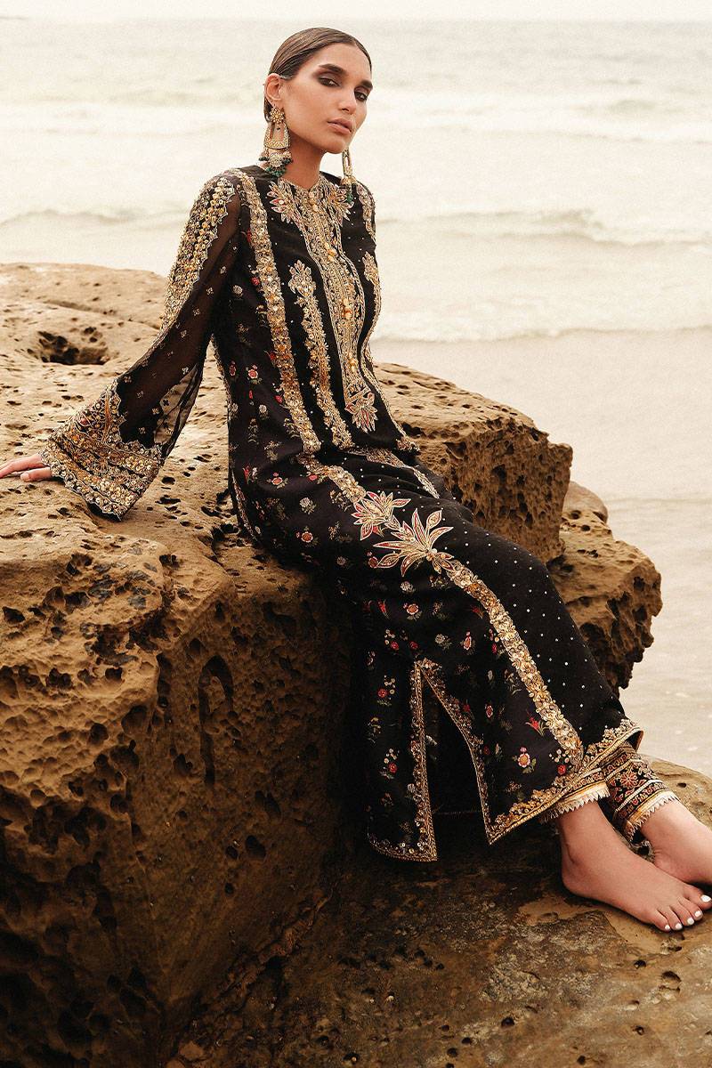 MNR | Gehraiyaan Shaadi Collection | Shamaim - Pakistani Designer Dress - by MNR | Type: Bridal - 100% Original at Saira Sultan