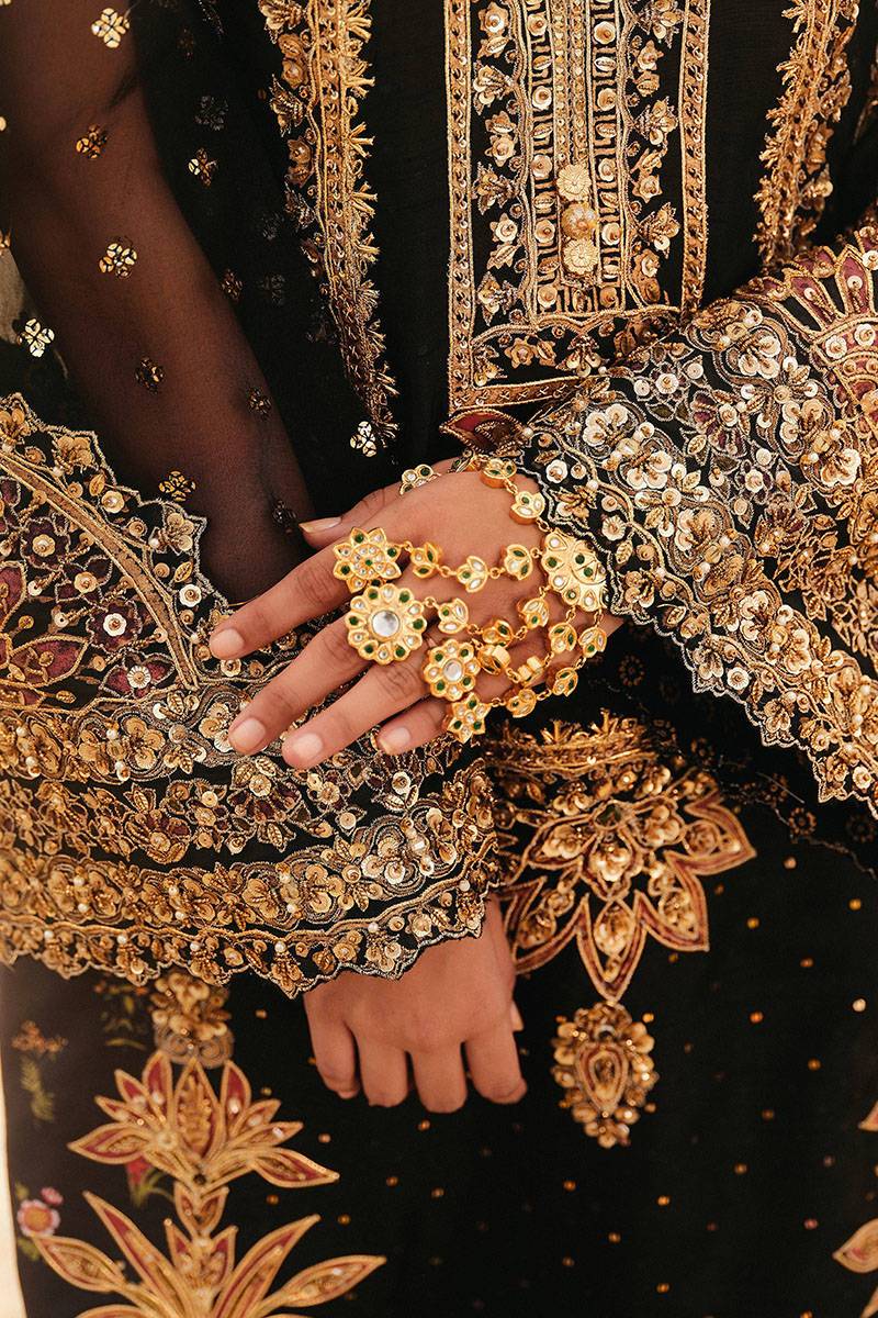 MNR | Gehraiyaan Shaadi Collection | Shamaim - Pakistani Designer Dress - by MNR | Type: Bridal - 100% Original at Saira Sultan