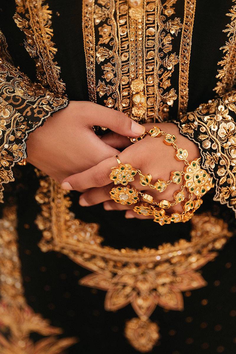 MNR | Gehraiyaan Shaadi Collection | Shamaim - Pakistani Designer Dress - by MNR | Type: Bridal - 100% Original at Saira Sultan