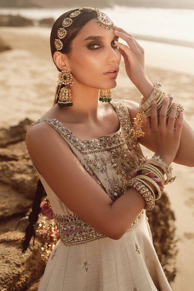 MNR | Gehraiyaan Shaadi Collection | Armala - Pakistani Designer Dress - by MNR | Type: Bridal - 100% Original at Saira Sultan