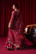 MNR | Zarlish Festive Formals | Leela Custom Size Red Organza