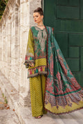 Maria B | M Prints Fall Edit 24 | MPT-2305-A - Pakistani Designer Dress - by Maria B | Type: Luxury - 100% Original at Saira Sultan