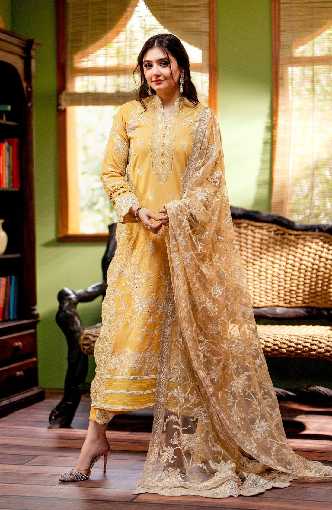 Maryum N Maria | Luxury Lawn 24 | Lamya -  Maryum N Maria Luxury -  Saira Sultan