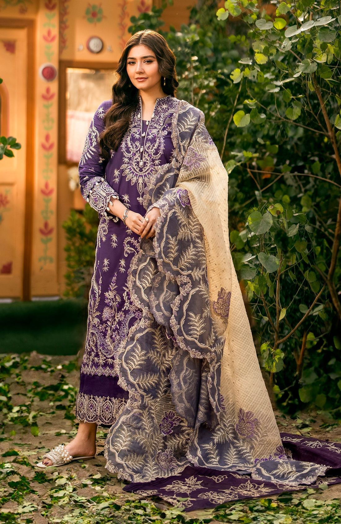 Maryum N Maria | Luxury Lawn 24 | Rahma -  Maryum N Maria Luxury -  Saira Sultan