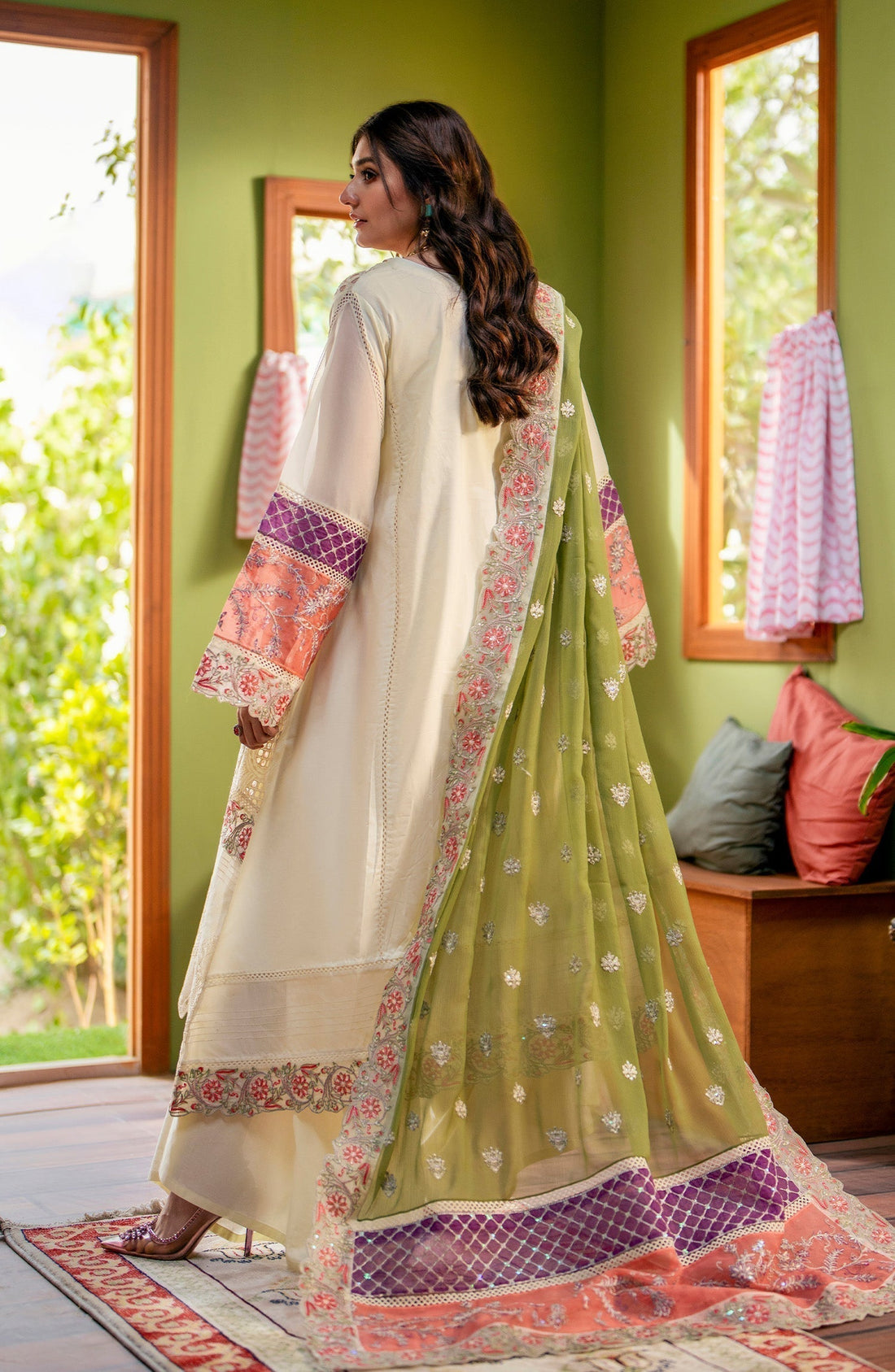 Maryum N Maria | Luxury Lawn 24 | Dina -  Maryum N Maria Luxury -  Saira Sultan