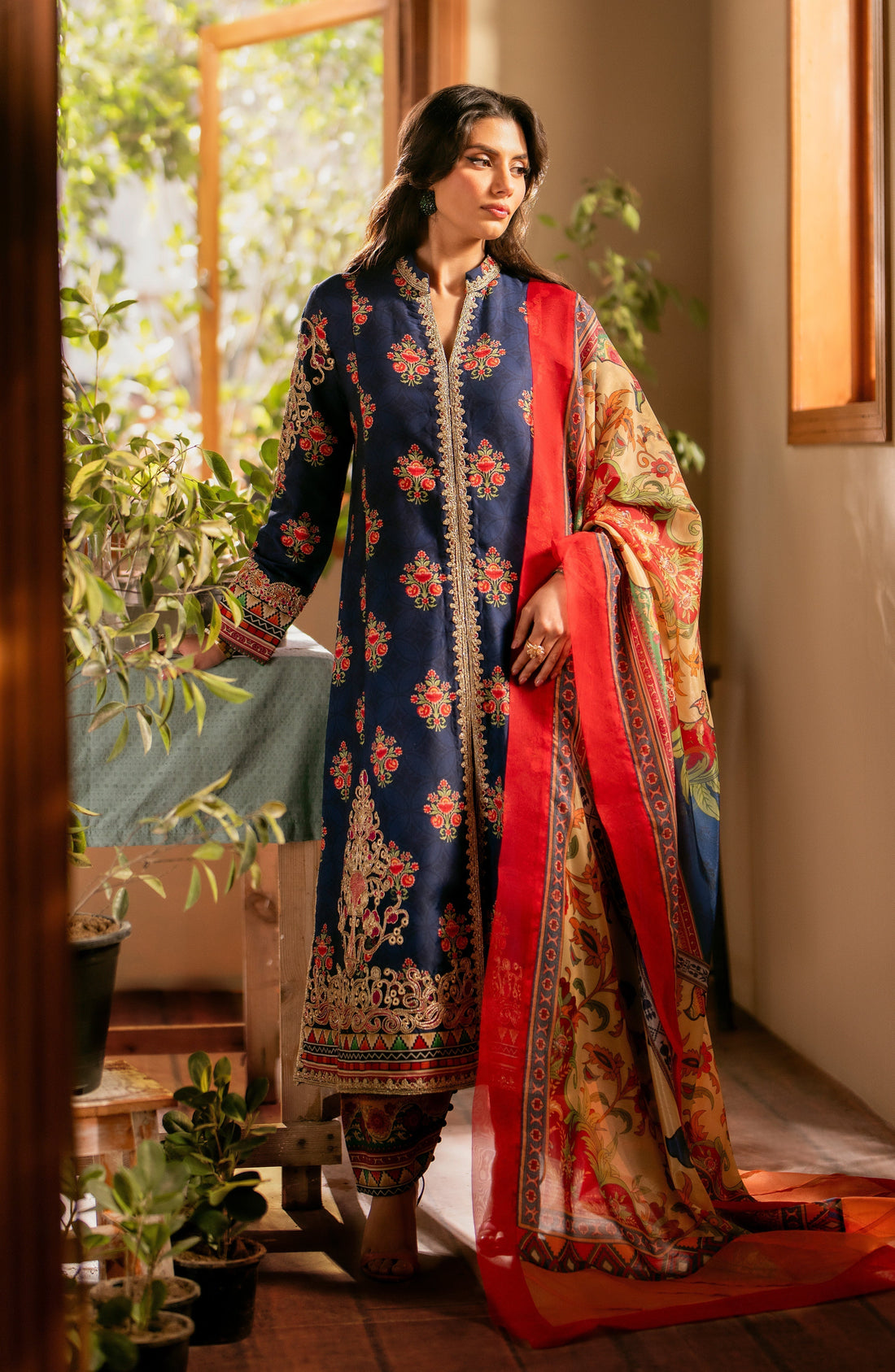 Maryum N Maria | Luxury Lawn 24 | Mariam -  Maryum N Maria Luxury -  Saira Sultan