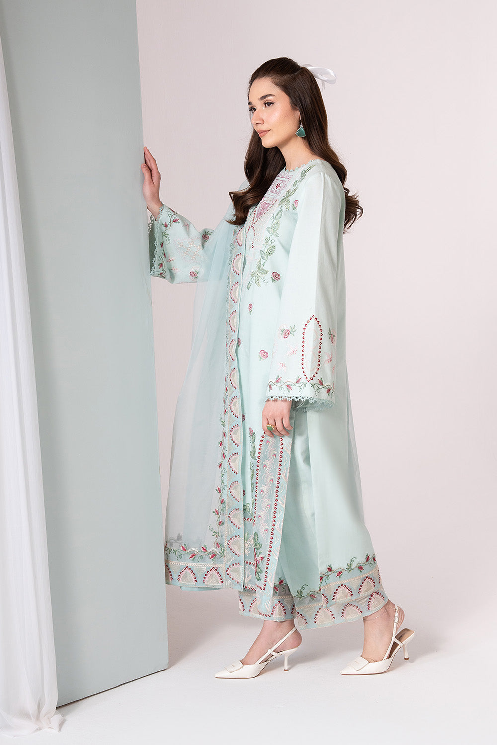 Maryum N Maria | Zuhur 25 | YARA L Sky Blue Lawn