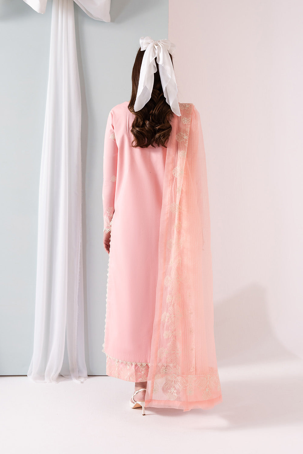 Maryum N Maria | Zuhur 25 | ARELA XS Light Pink Lawn