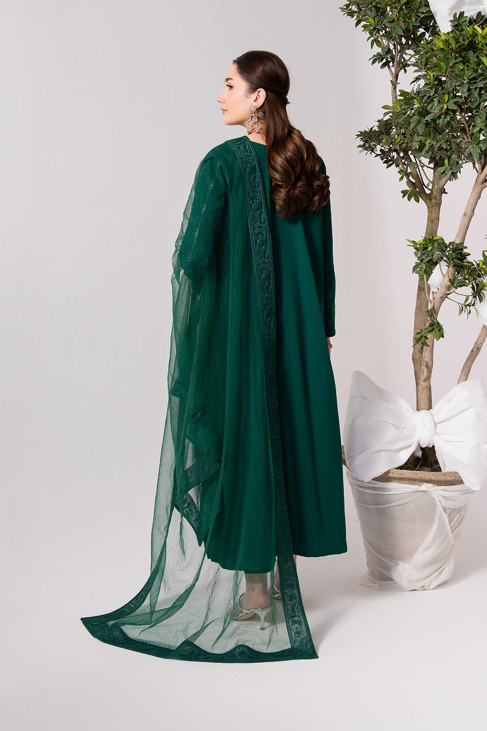 Maryum N Maria | Zuhur 25 | ZURI XS Teal Green Lawn
