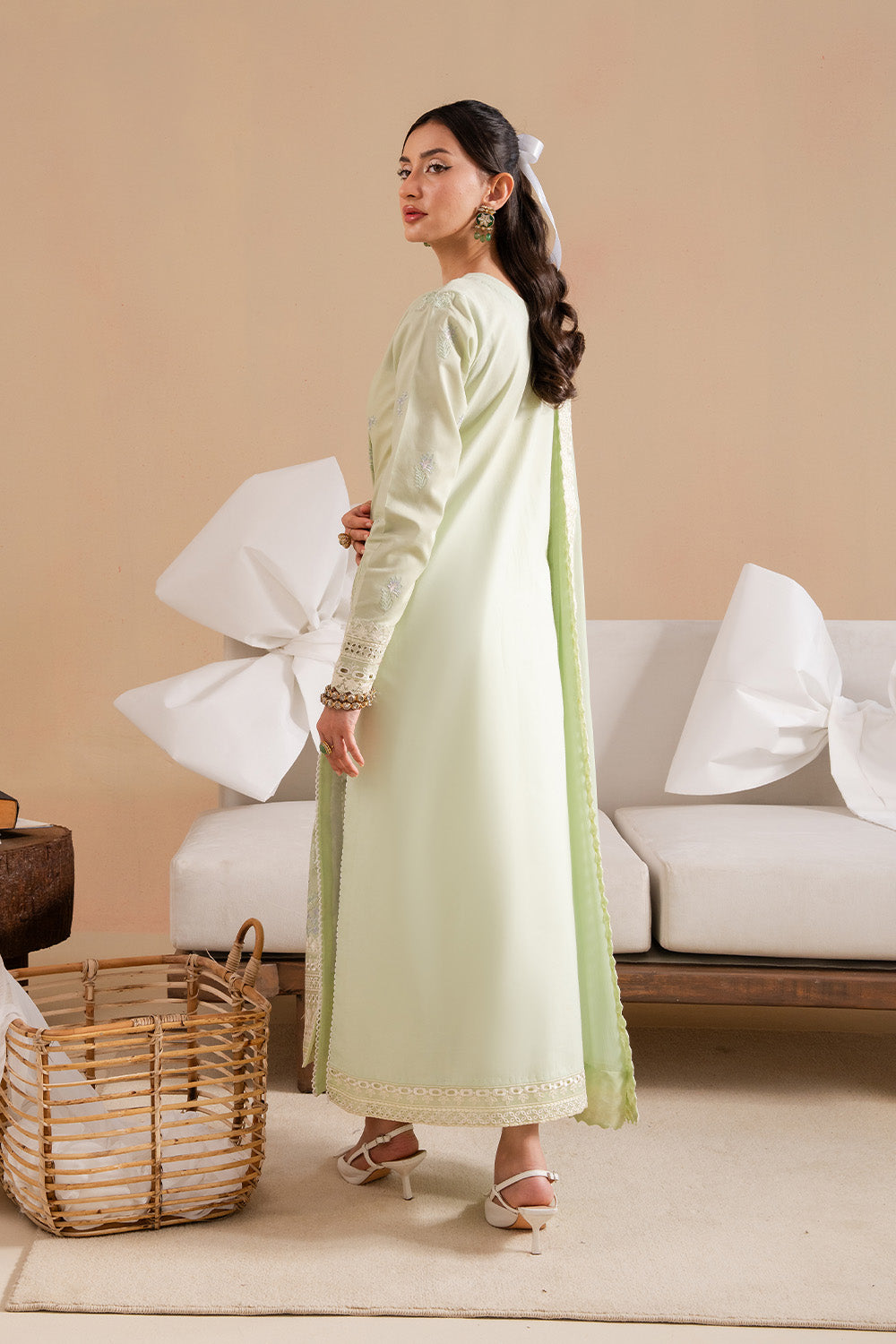 Maryum N Maria | Belle Pret | ZORINE - MS50166 S Mint Green Lawn