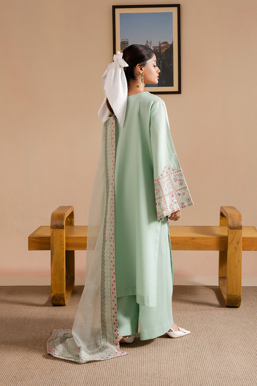 Maryum N Maria | Belle Pret | POSH - MS50174 M Mint Organza