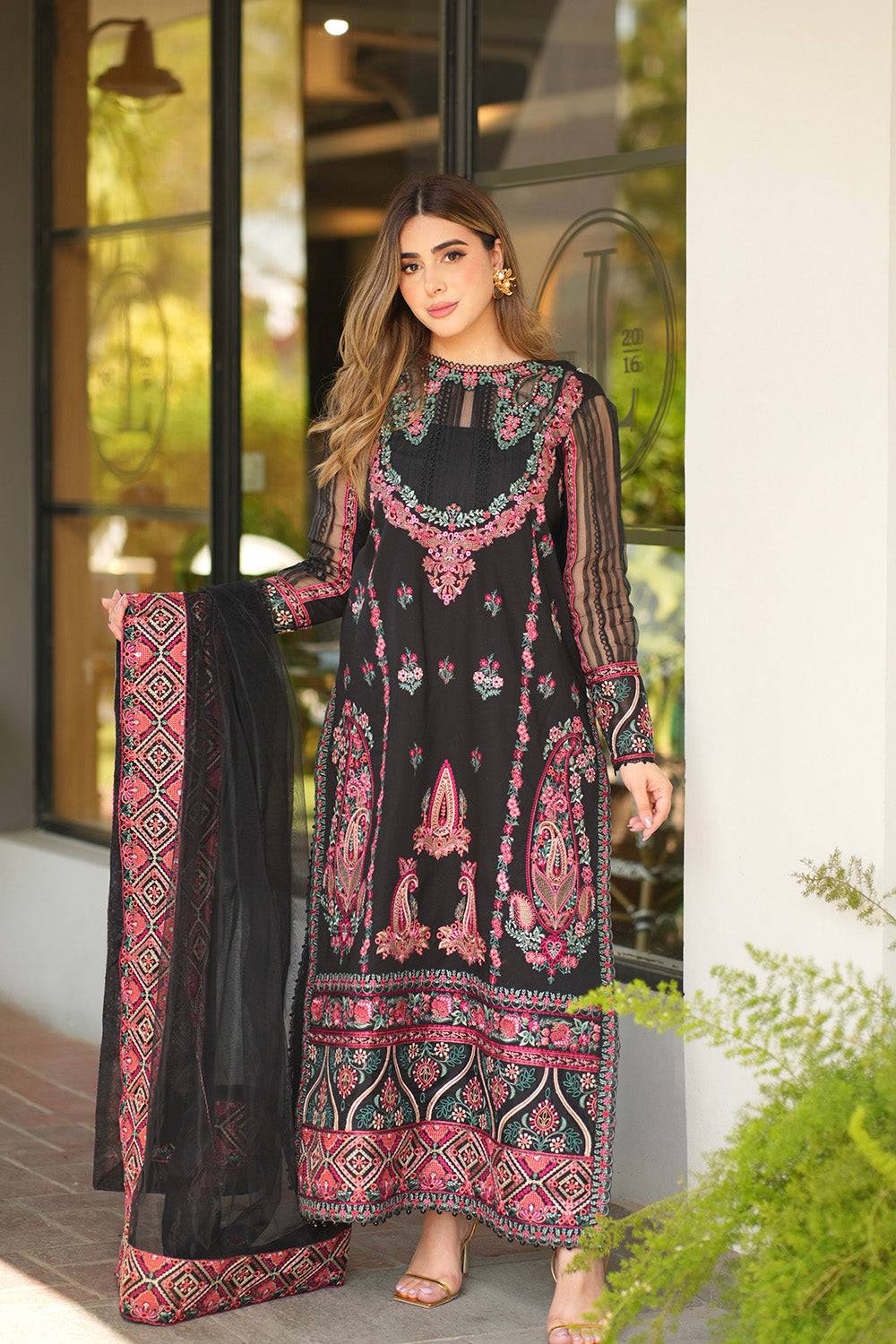 Maryum N Maria | Koel 25 | ÁINE - MS50274 - Pakistani Designer Dress - by Maryum N Maria | Type: Ladies Clothes - 100% Original at Saira Sultan