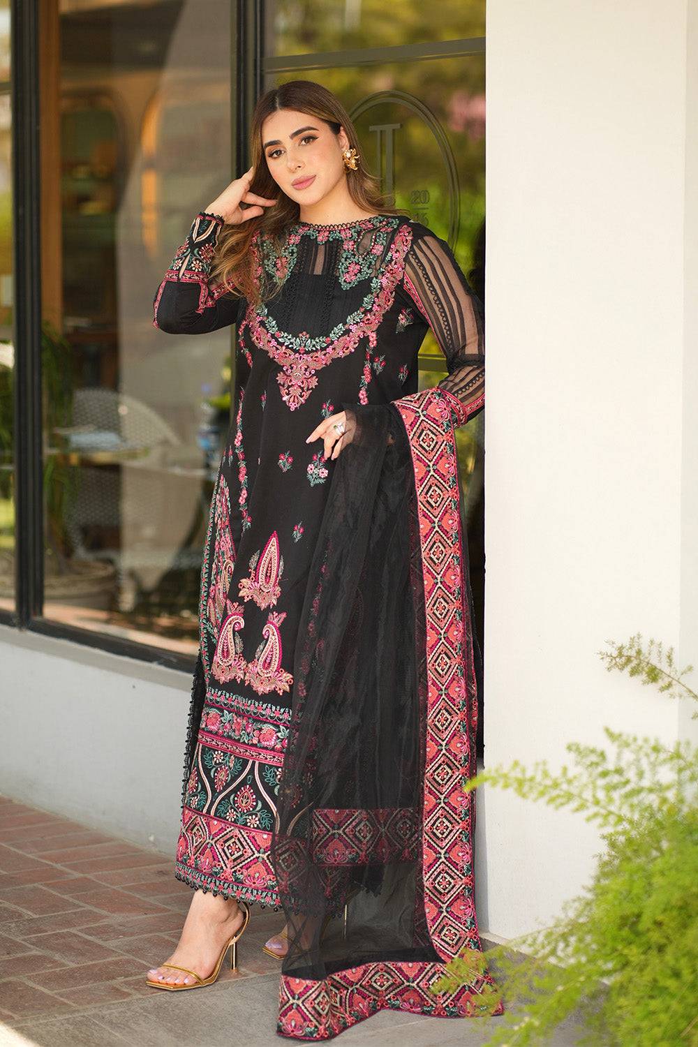 Maryum N Maria | Koel 25 | ÁINE - MS50274 - Pakistani Designer Dress - by Maryum N Maria | Type: Ladies Clothes - 100% Original at Saira Sultan