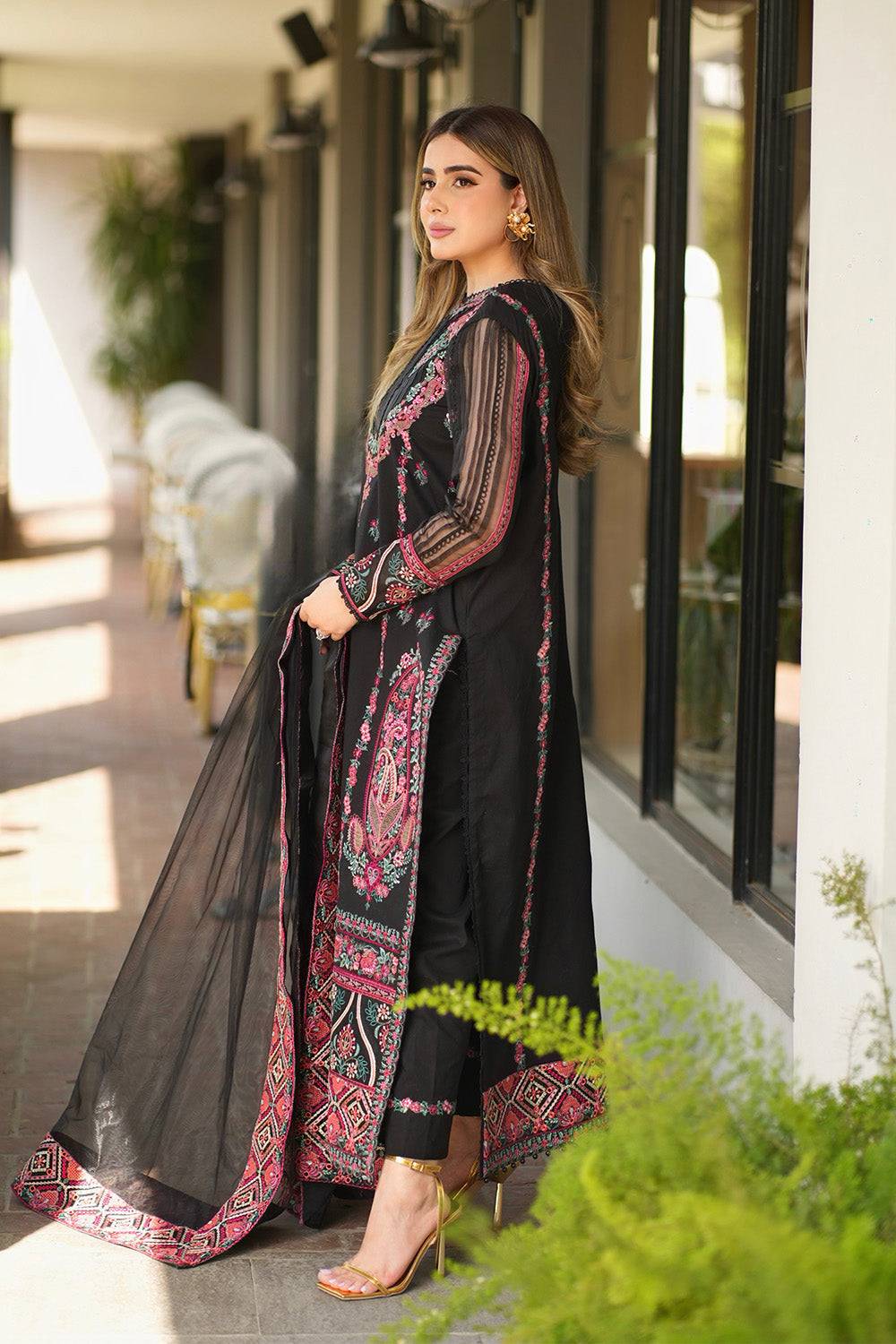 Maryum N Maria | Koel 25 | ÁINE - MS50274 - Pakistani Designer Dress - by Maryum N Maria | Type: Ladies Clothes - 100% Original at Saira Sultan