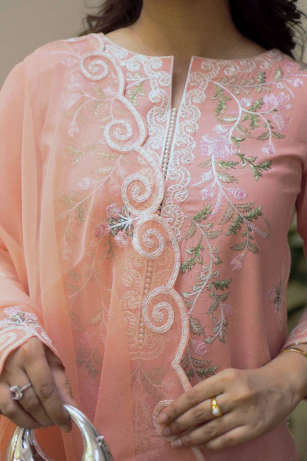 Maryum N Maria | Koel 25 | RILEY - MS50278 - Pakistani Designer Dress - by Maryam N Maria | Type: Ladies Clothes - 100% Original at Saira Sultan