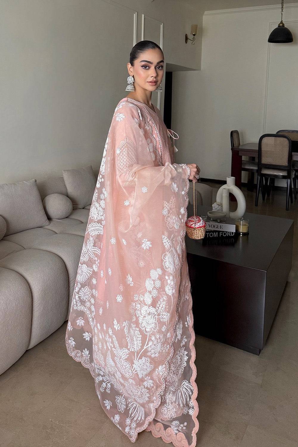 Maryum N Maria | Elara 25 | CITRUS - MS50356 - Pakistani Designer Dress - by Maryum N Maria | Type: Ladies Clothes - 100% Original at Saira Sultan