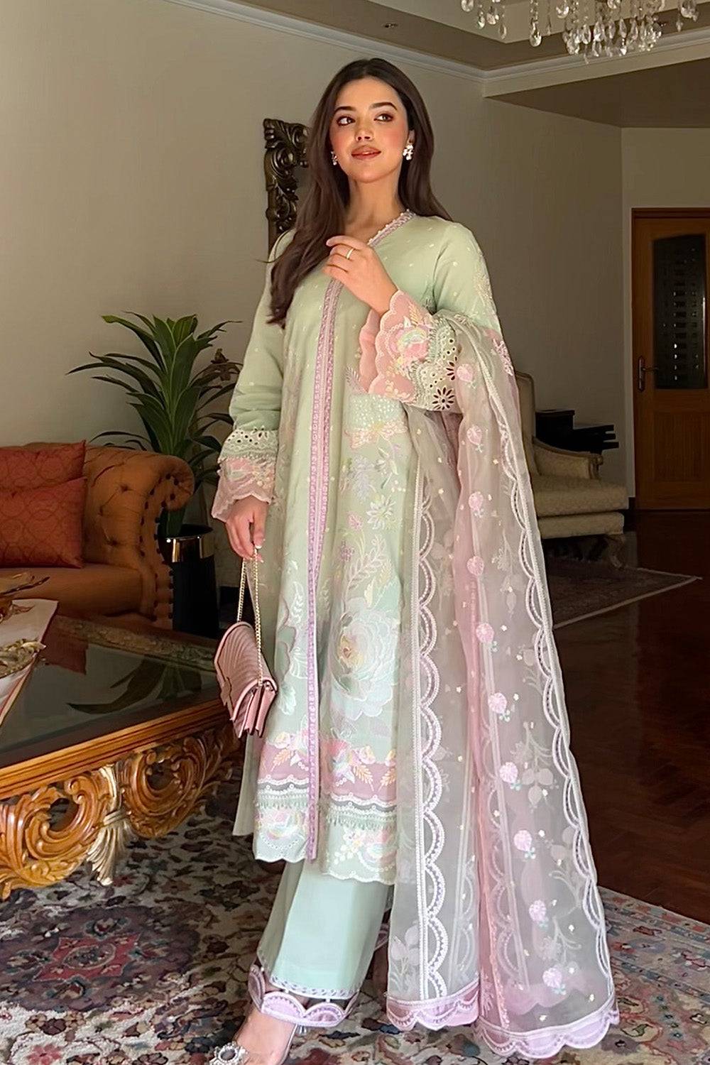 Maryum N Maria | Elara 25 |BAHAR - MS50360 - Pakistani Designer Dress - by Maryum N Maria | Type: Ladies Clothes - 100% Original at Saira Sultan
