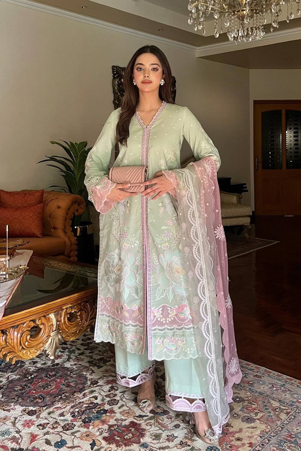 Maryum N Maria | Elara 25 |BAHAR - MS50360 - Pakistani Designer Dress - by Maryum N Maria | Type: Ladies Clothes - 100% Original at Saira Sultan