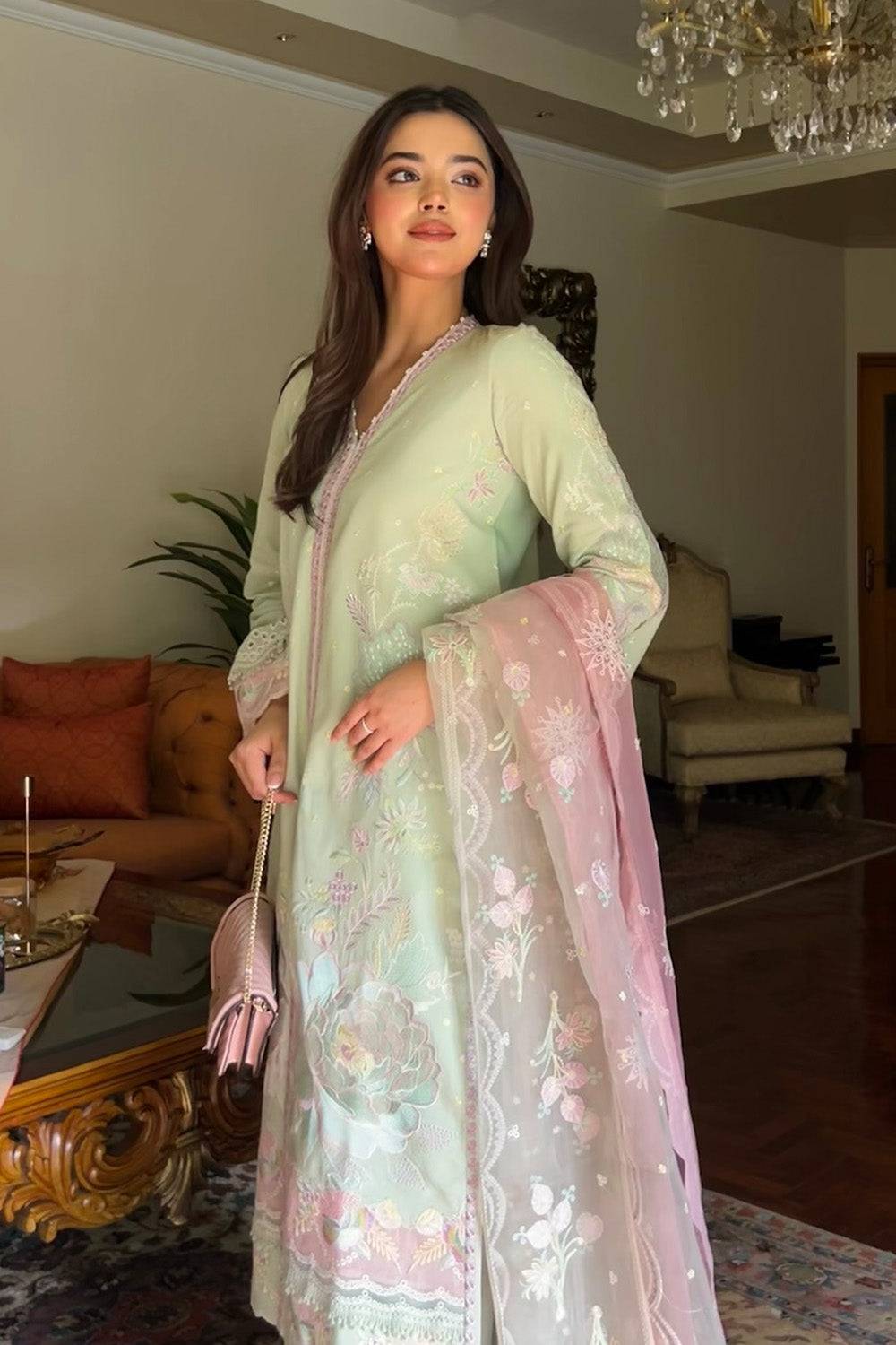 Maryum N Maria | Elara 25 |BAHAR - MS50360 - Pakistani Designer Dress - by Maryum N Maria | Type: Ladies Clothes - 100% Original at Saira Sultan