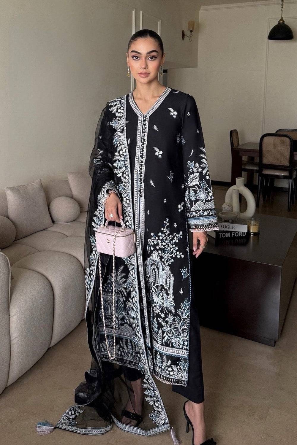 Maryum N Maria | Elara 25 | ASTER - MS50362 - Pakistani Designer Dress - by Maryum N Maria | Type: Ladies Clothes - 100% Original at Saira Sultan