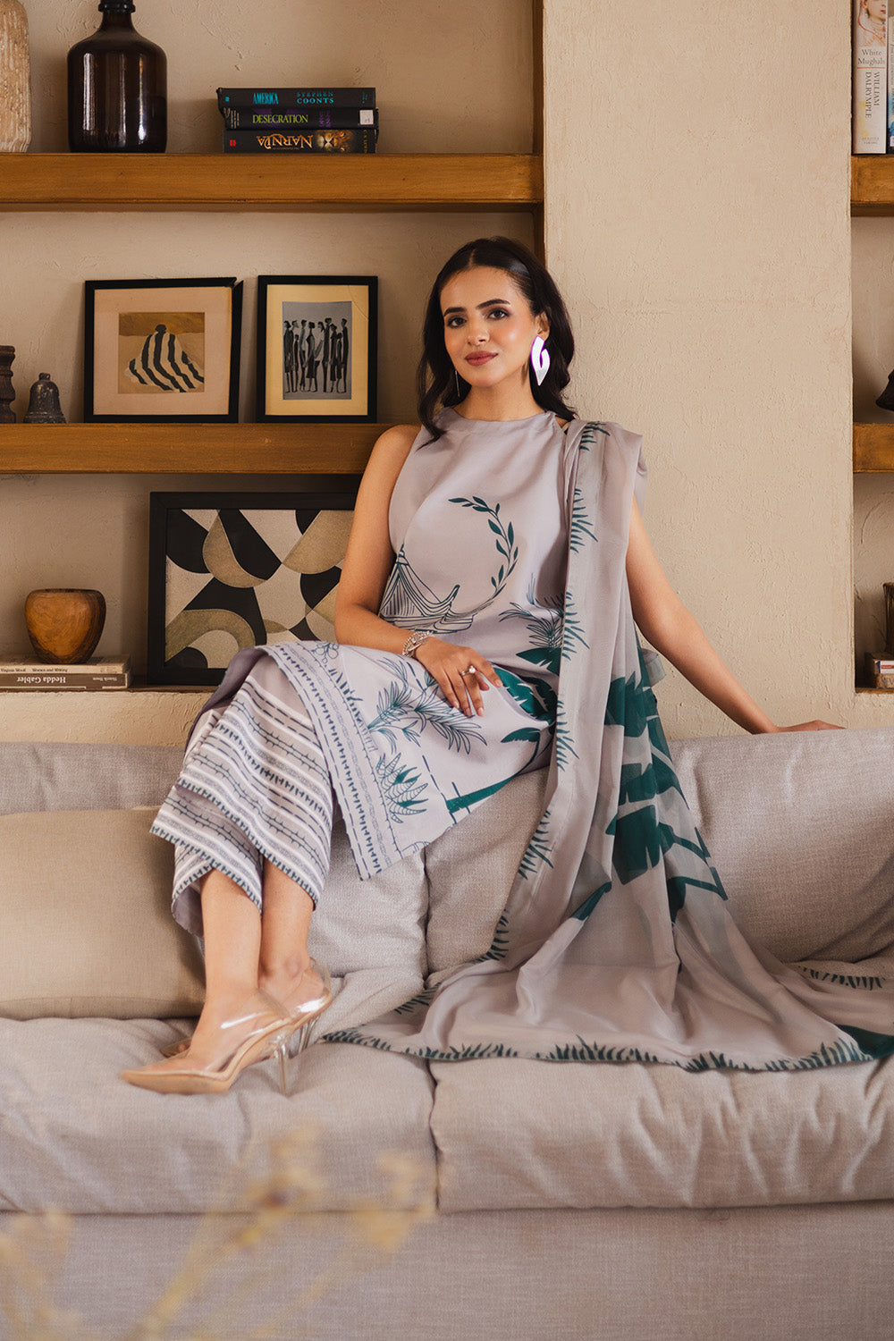 Maryum N Maria | Ceil 25 | DIBA M Gray Silk