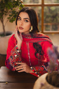 Maryum N Maria | Ceil 25 | AUSET L Pinkish Orange Silk