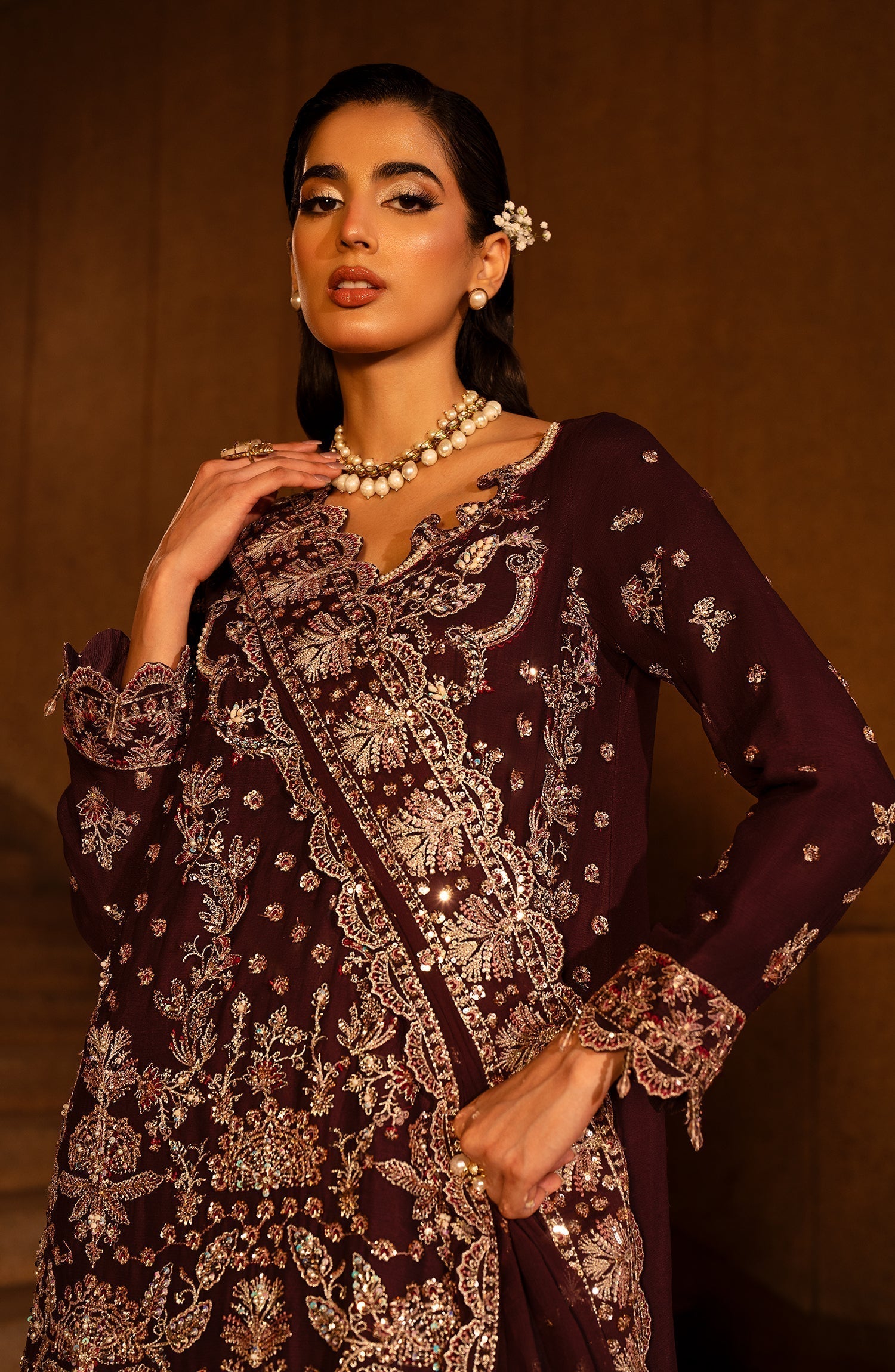 Emaan Adeel | Casabella Wedding Formals | ADIBA - Pakistani Designer Dress - by Emaan Adeel | Type: Ladies Clothes - 100% Original at Saira Sultan