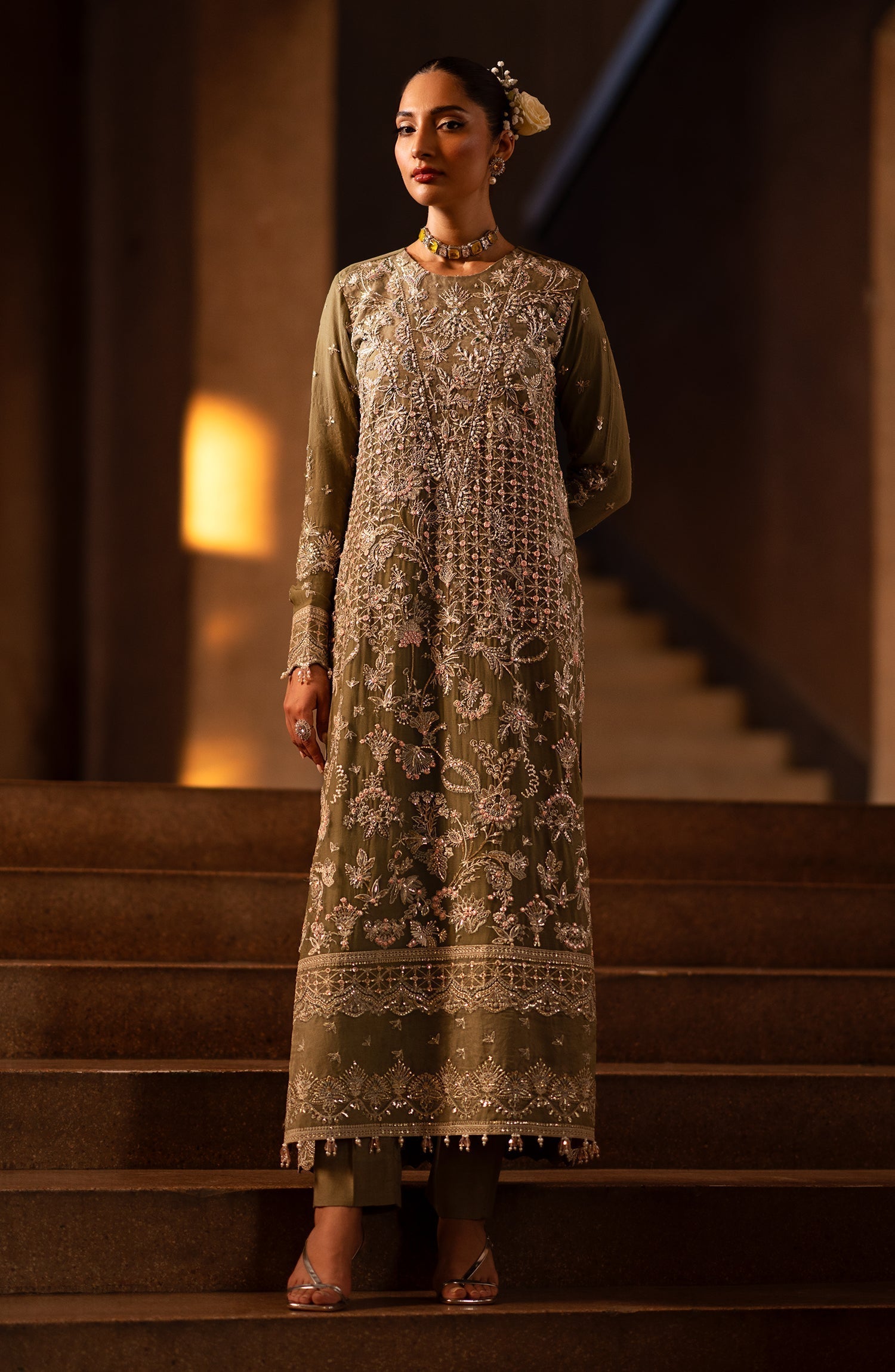 Emaan Adeel | Casabella Wedding Formals | LIORA - Pakistani Designer Dress - by Emaan Adeel | Type: Ladies Clothes - 100% Original at Saira Sultan