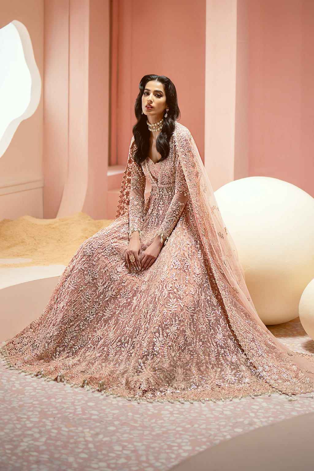 Ayzel | Luminara Wedding Formals | Earl - Pakistani Designer Dress - by Ayzel | Type: Formal - 100% Original at Saira Sultan